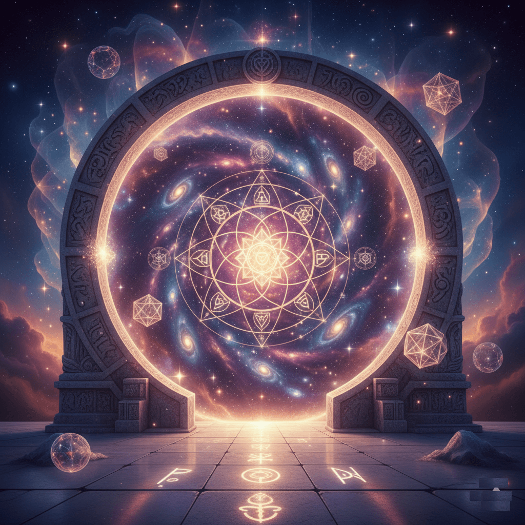 Mistyczna wizualizacja duchowej podróży - EnigmaVita